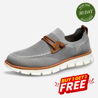 Zapatos Casuales de Punta Ancha y Confort - Compra 1 y Lleva 1 Gratis