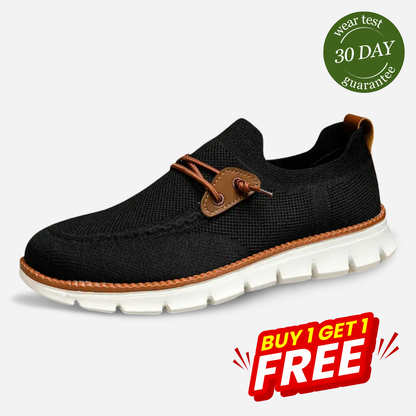 Zapatos Casuales de Punta Ancha y Confort - Compra 1 y Lleva 1 Gratis
